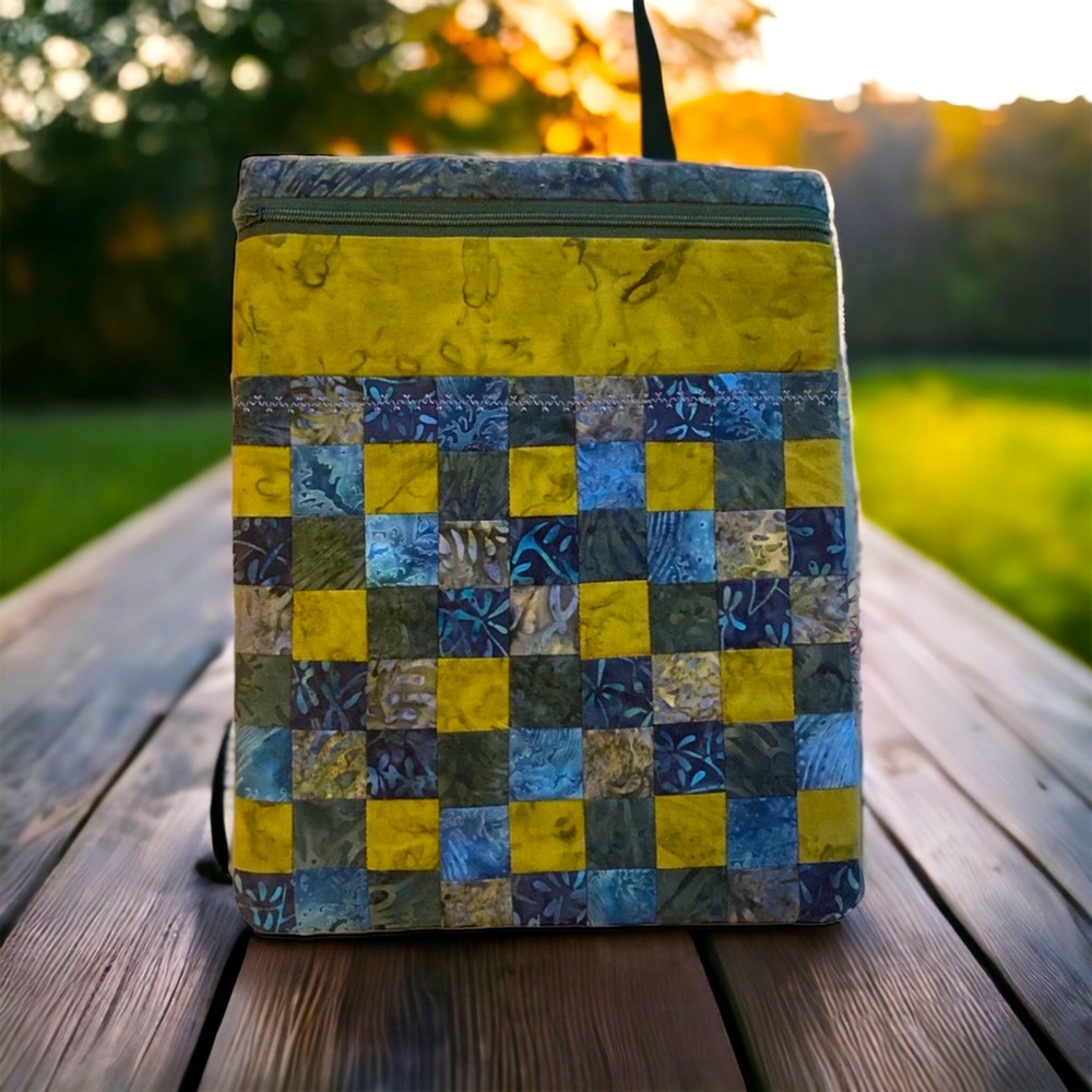 Quilted padded iPad cover